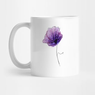 Watercolor Flower Mug